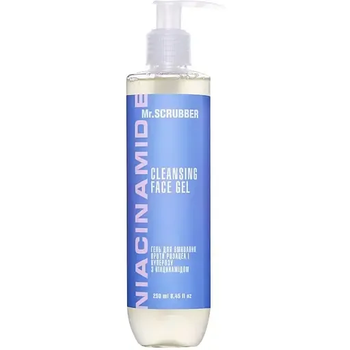 Гель для вмивання обличчя проти розацеа і куперозу Mr.Scrubber Niacinamide Cleansing Face Gel з ніацинамідом 250 мл