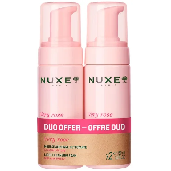 Мус Nuxe (Нюкс) Duo Very rose очищаючий 2х150 мл