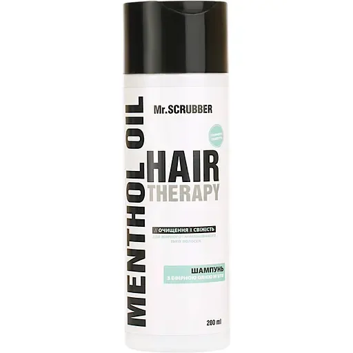 Шампунь для волосся Mr.Scrubber Hair Therapy Menthol Oil 200 мл