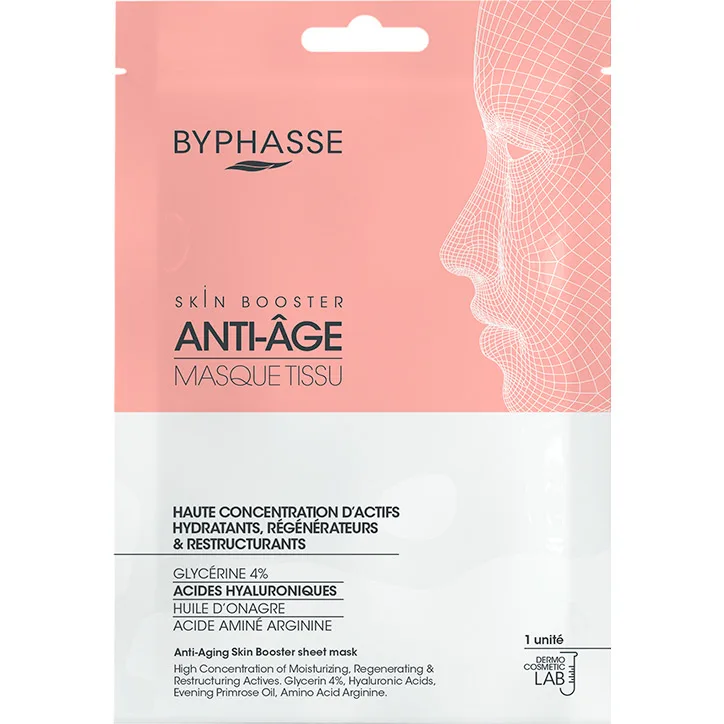 Маска-бустер Byphasse (Біфас) антивікова тканинна, 18 мл