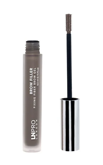 Туш для брів відтіночна LN Professional Brow Filler Fixing Fiber Brow Gel