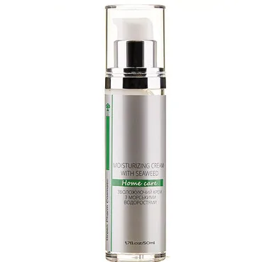 Зволожуючий крем з морськими водоростями Green Pharm Cosmetic Мoisturizing Face Cream With Seaweed