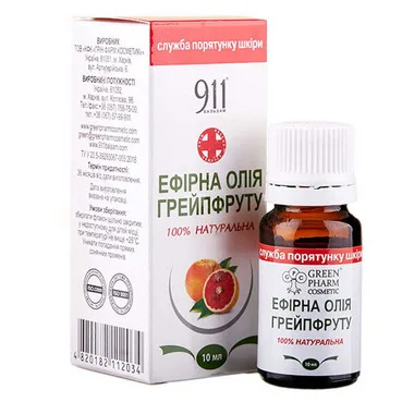 Ефірна олія грейпфрута Green Pharm Cosmetic