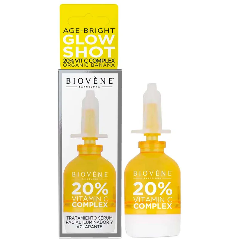 Сироватка Biovene (Біовен) для обличчя освітлююча з вітаміном С та екстрактом банана 10 мл