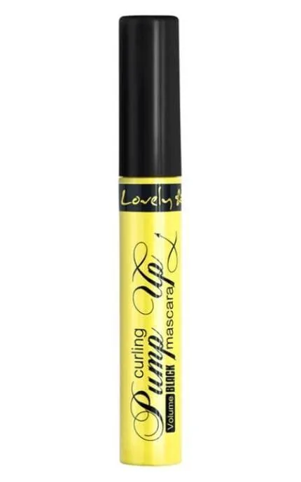 Туш для вій Lovely Pump Up Curling Volume Mascara для надання об'єму Deep Black 8 г