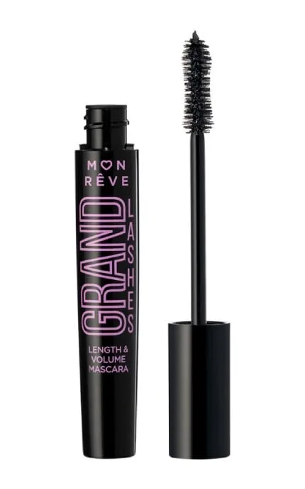 Туш для вій Mon Reve Grand Lashes Mascara 01 Black 12 мл