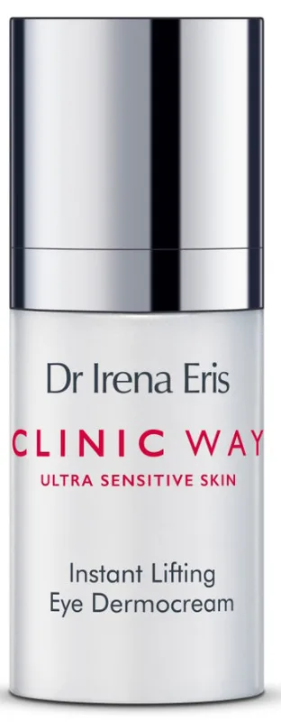 Крем Dr. Irena Eris Clinic Way 3 пептидний ліфтинг °+4° 50+, крем проти зморшок для шкіри навколо очей 15 мл