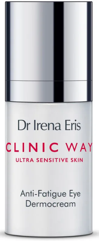 Крем Dr. Irena Eris Clinic Way 1 гіалуронове розгладження °-2° 30+, крем проти зморшок для шкіри навколо очей 15 мл