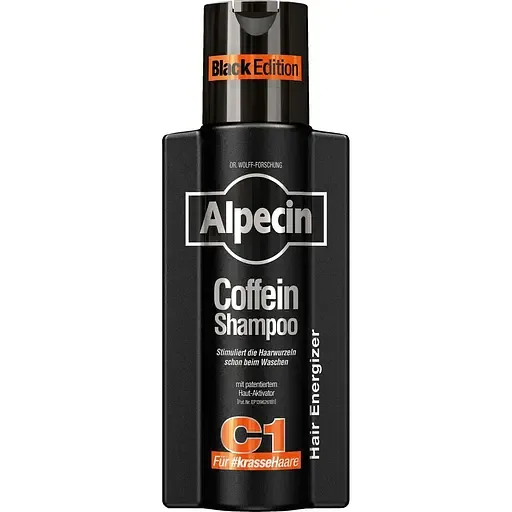 Шампунь з кофеїном Alpecin Coffein C1 Black Edition, проти випадіння волосся, 250 мл