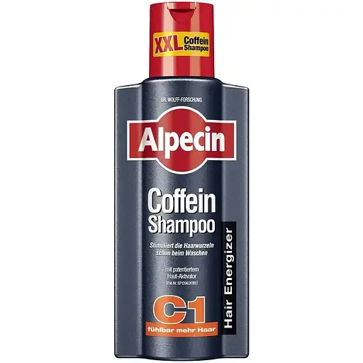 Шампунь з кофеїном Alpecin Coffein C1 XXL проти випадіння волосся 375 мл