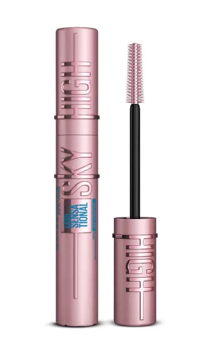 Туш для вій Maybelline New York Lash Sensational Sky High водостійка 01 Very Black 6 мл