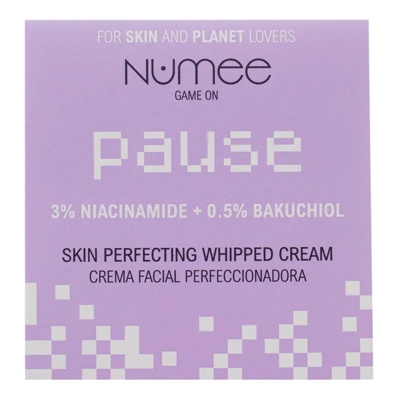 Крем-мус Numee (Нумі) Pause для обличчя для вдосконалення шкіри з ніацинамідом та бакучіолом 50 мл