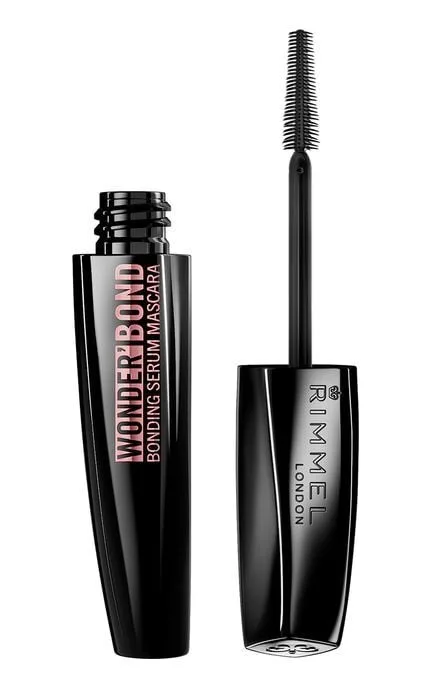 Туш для вій Rimmel Wonder'Bond Bonding Serum Mascara з сироваткою та ефектом догляду 002 Black Brown 11 мл
