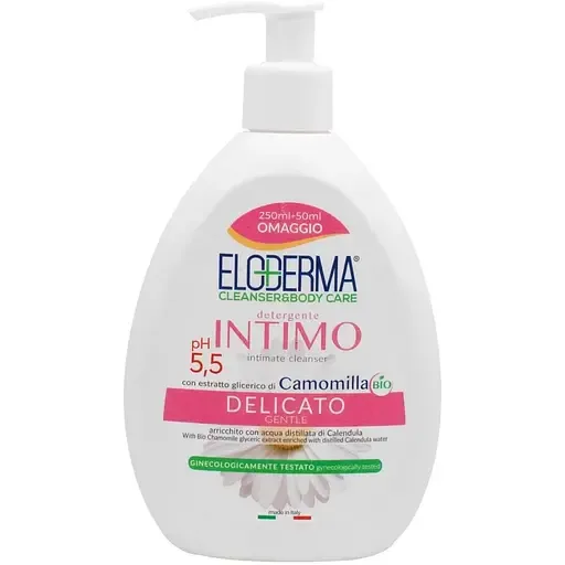 Крем-мило для інтимної гігієни Eloderma Delicate 300 мл