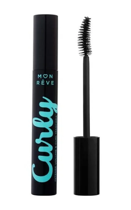 Туш для вій Mon Reve Curly Mascara 01 Black 12 мл