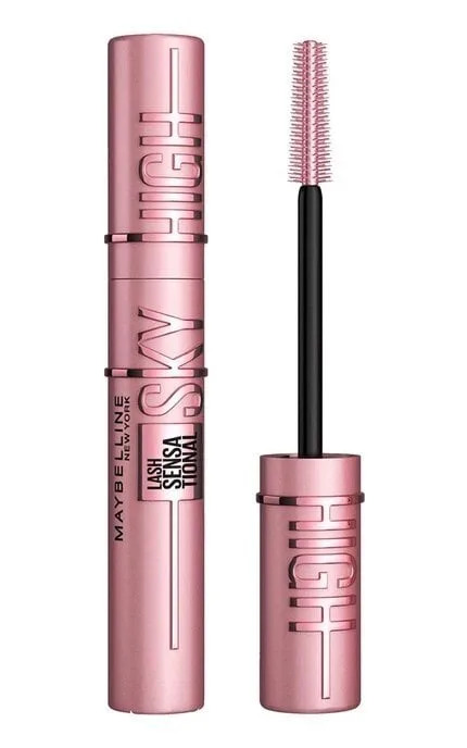 Туш для подовження вій Maybelline New York Lash sensational Sky High Коричнева 7.2 мл