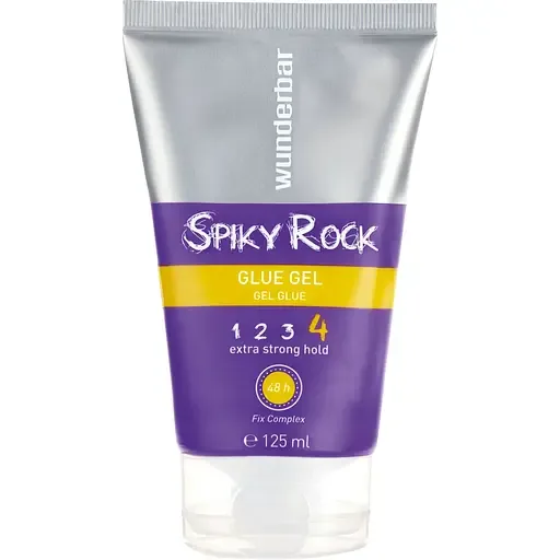 Гель для волосся Wunderbar Spiky Rock Glue Gel, для екстрасильної фіксації, 125 мл