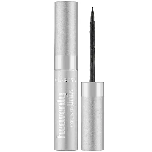 Підводка для очей Claresa Eyeliner Heavenly Lines твердий пензлик тон 01 ультра чорна 4 г