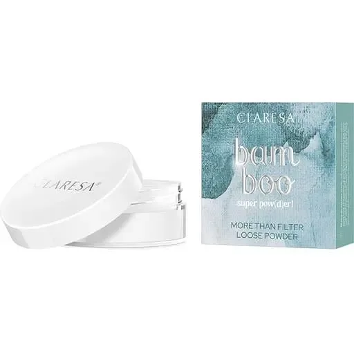 Пудра розсипчаста Claresa Bamboo Super Powder! бамбукова, 8 г
