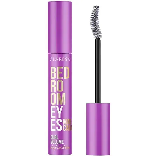 Туш для вій Claresa Bedroom Eyes Mascara Об'єм та підкручення, чорна, 10 г