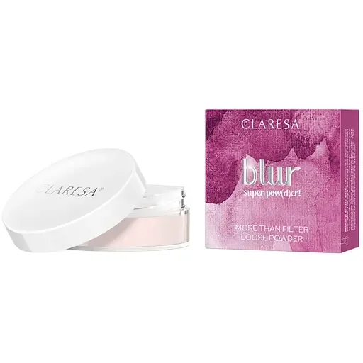 Пудра розсипчаста Claresa Blur Super Powder! з ефектом оптичного розгладжування шкіри, 8 г