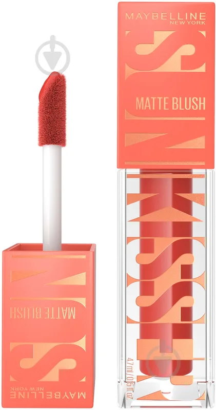 Рідкі матові рум'яна для обличчя Maybelline New York Sunkisser