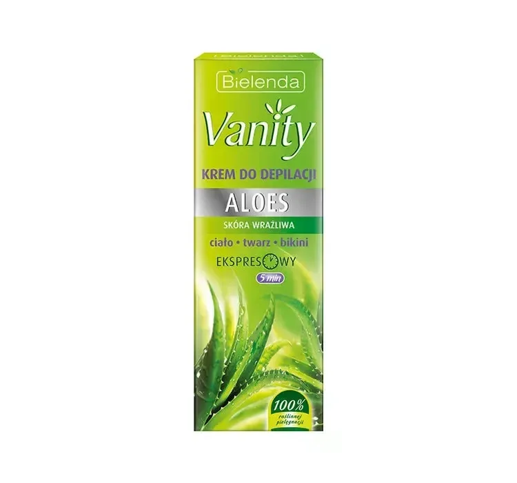 BIELENDA VANITY КРЕМ ДЛЯ ДЕПІЛЯЦІЇ АЛОЕ 100МЛ