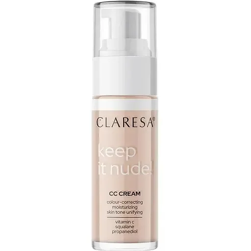 Тональний СС-крем для обличчя Claresa Keep It Nude! відтінок