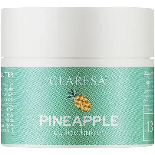 Олія для кутикули Claresa Pineapple Cuticle Butter 13 г