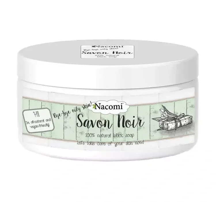 NACOMI ЧОРНЕ МИЛО SAVON NOIR 100% НАТУРАЛЬНЕ 120Г