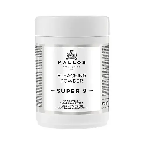 Освітлююча пудра для волосся Kallos Cosmetics Super 9, 500 г