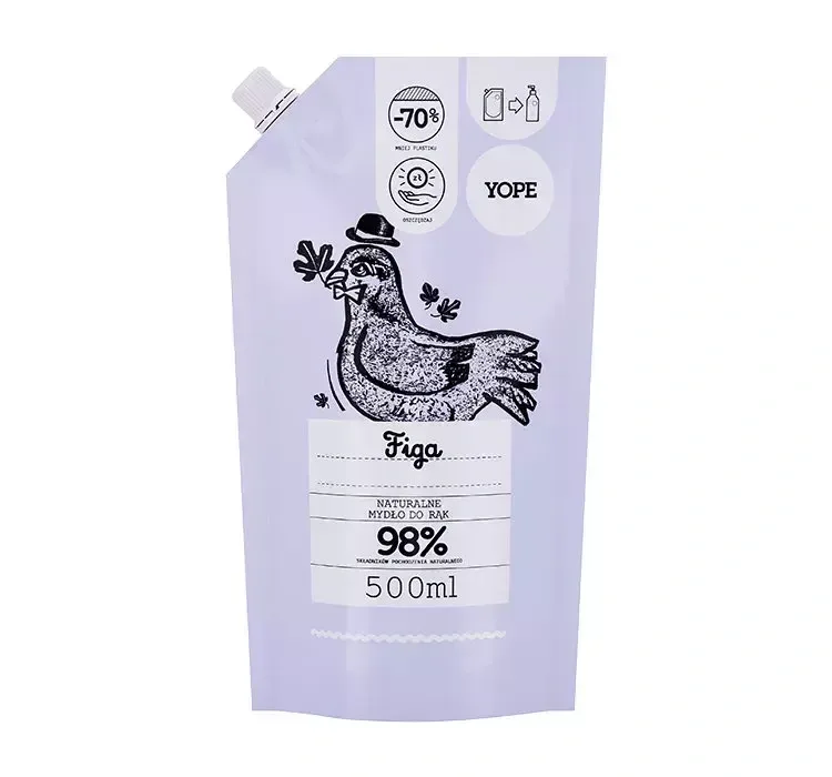 YOPE НАТУРАЛЬНЕ РІДКЕ МИЛО ІНЖИР REFILL 500МЛ