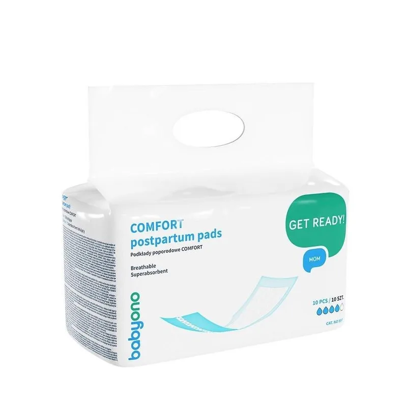 Підклади післяпологові COMFORT 10 шт "BabyOno" (1278)