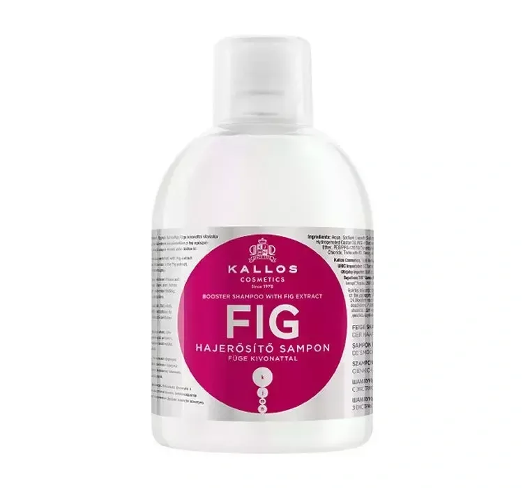 Шампунь для волосся Kallos Cosmetics KJMN Fig зміцнюючий з екстрактом інжиру 1 л