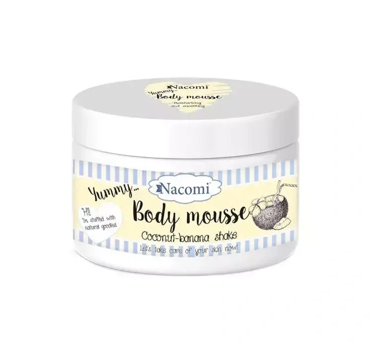 NACOMI BODY MOUSSE МУС ДЛЯ ТІЛА SHAKE БАНАНОВИЙ