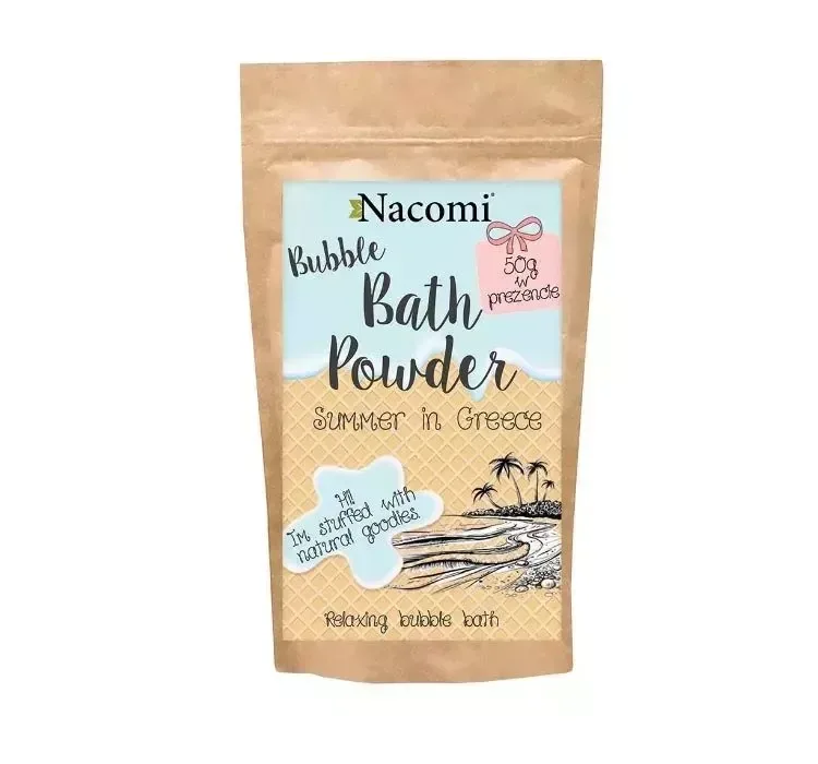 NACOMI BUBBLE ПОРОШОК ДЛЯ ВАННИ ГРЕЦЬКЕ ЛІТО 150Г