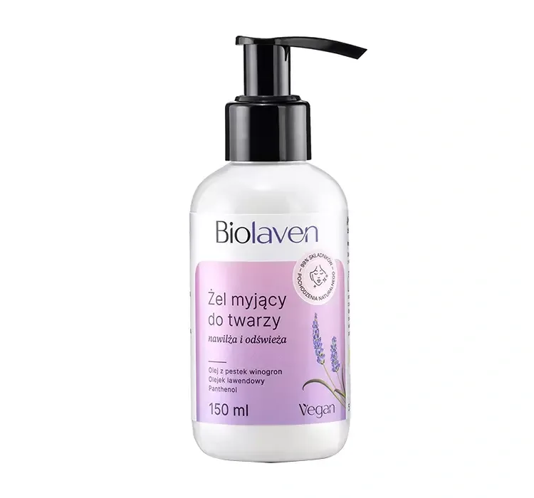 BIOLAVEN SYLVECO ГЕЛЬ ДЛЯ МИТТЯ ОБЛИЧЧЯ З ЛАВАНДОЮ