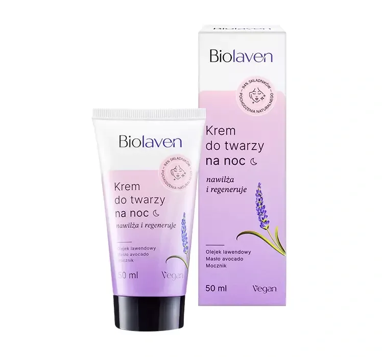 BIOLAVEN SYLVECO НІЧНИЙ КРЕМ ДЛЯ ОБЛИЧЧЯ РЕГЕНЕРУЄ