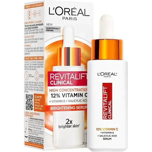 Сироватка для обличчя L'Oreal Paris Revitalift Clinical Vitamin C 30 мл
