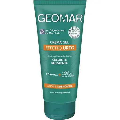Тонізуючий антицелюлітний крем-гель точкової дії Geomar Body, з олігоелементами Мертвого моря, 200 мл