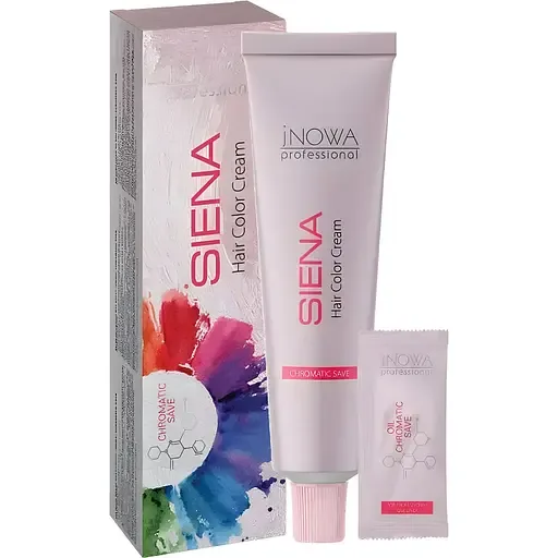 Професійна крем-фарба jNOWA Professional Chromatic Save Siena, відтінок SB