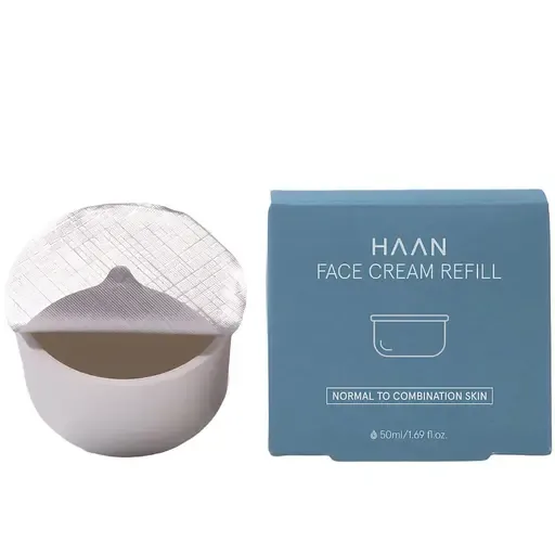 Крем для обличчя Haan Hyaluronic, для нормальної та комбінованої шкіри, запасний блок, 50 мл