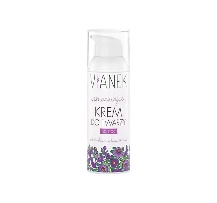 VIANEK ЗМІЦНЮЮЧИЙ НІЧНИЙ КРЕМ ДЛЯ ОБЛИЧЧЯ 50МЛ