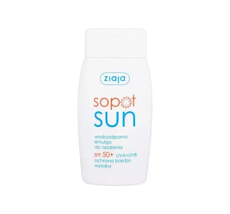 ZIAJA SOPOT SUN ЕМУЛЬСІЯ ДЛЯ ЗАСМАГИ SPF50 125 МЛ