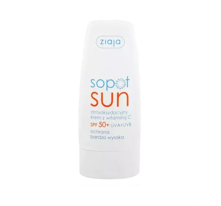 ZIAJA SOPOT SUN АНТИОКСИДАНТНИЙ КРЕМ ВІТАМІН C SPF50