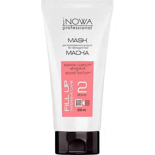 Маска jNOWA Professional Fill Up інтенсивно відновлююча, 200 мл