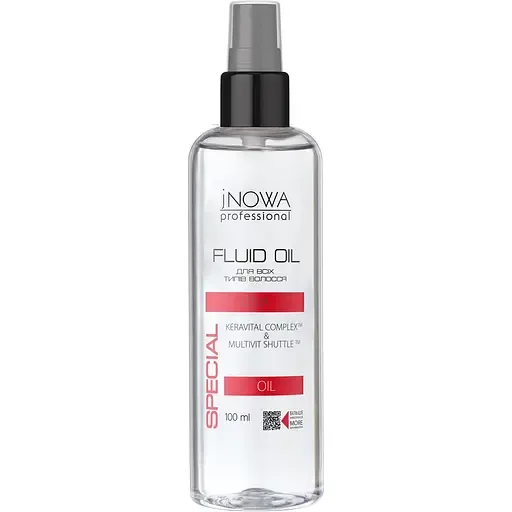 Флюїд для волосся jNOWA Professional Special Fluid Oil, 100 мл