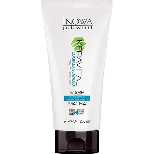 Маска jNOWA Professional Home Care Keravital, 200 мл