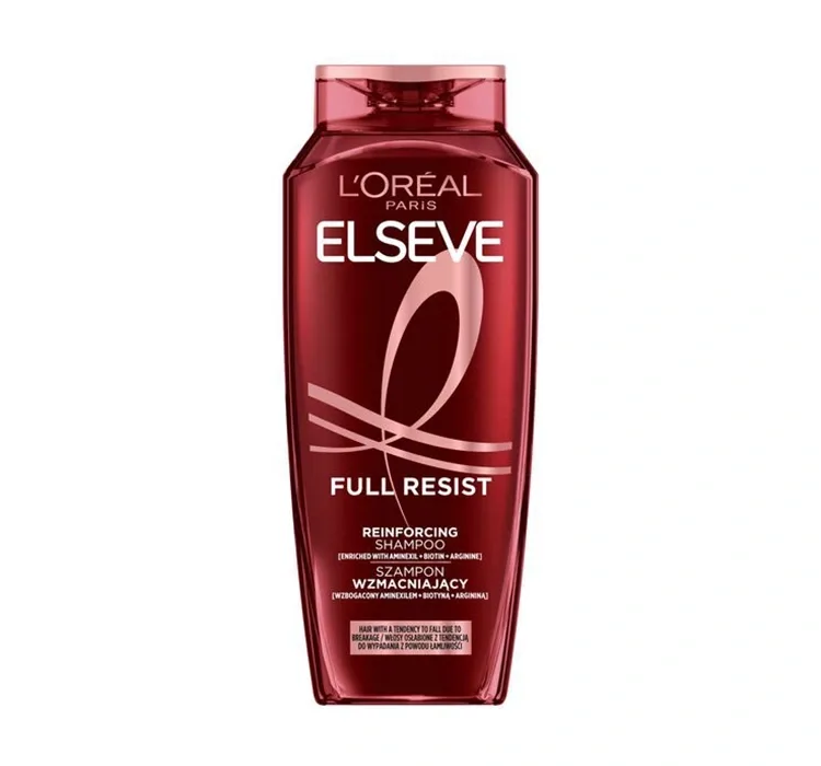LOREAL ARGININE RESIST X3 ЗМІЦНЮВАЛЬНИЙ ШАМПУН 400МЛ
