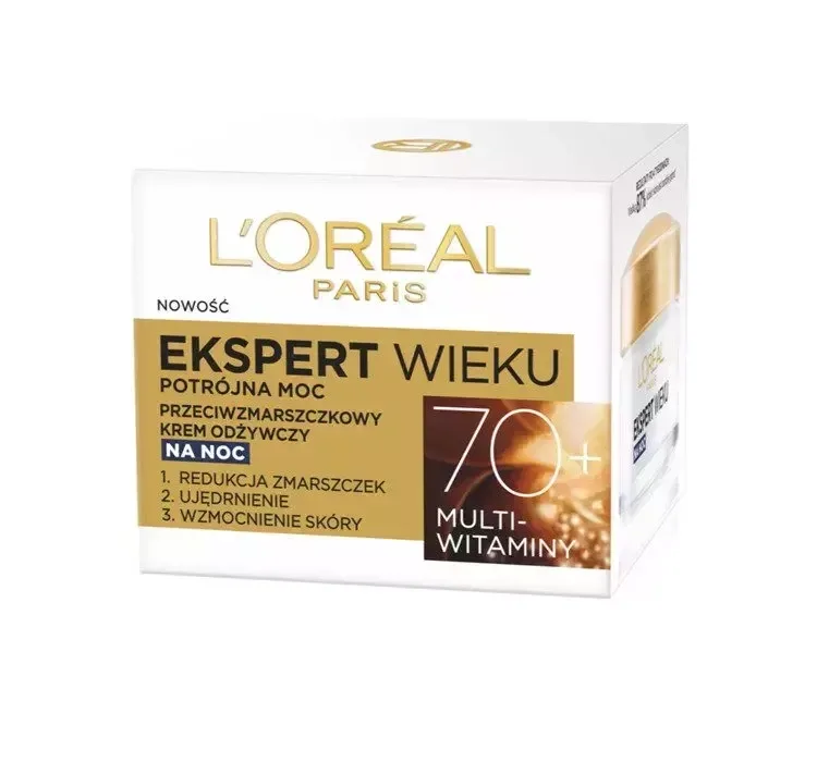 LOREAL ЕКСПЕРТ ВІКУ ЖИВИЛЬНИЙ КРЕМ НА НІЧ 70+